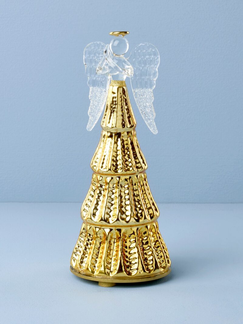 Radiant Light Lit Angel Figurine